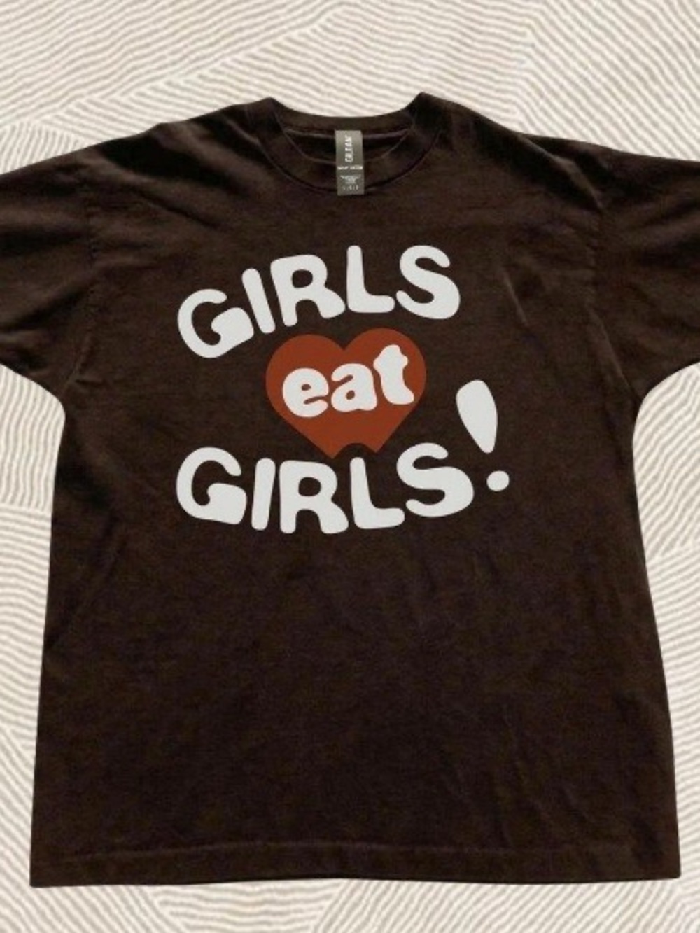Gildan Brown “Girls Eat Girls” Tee